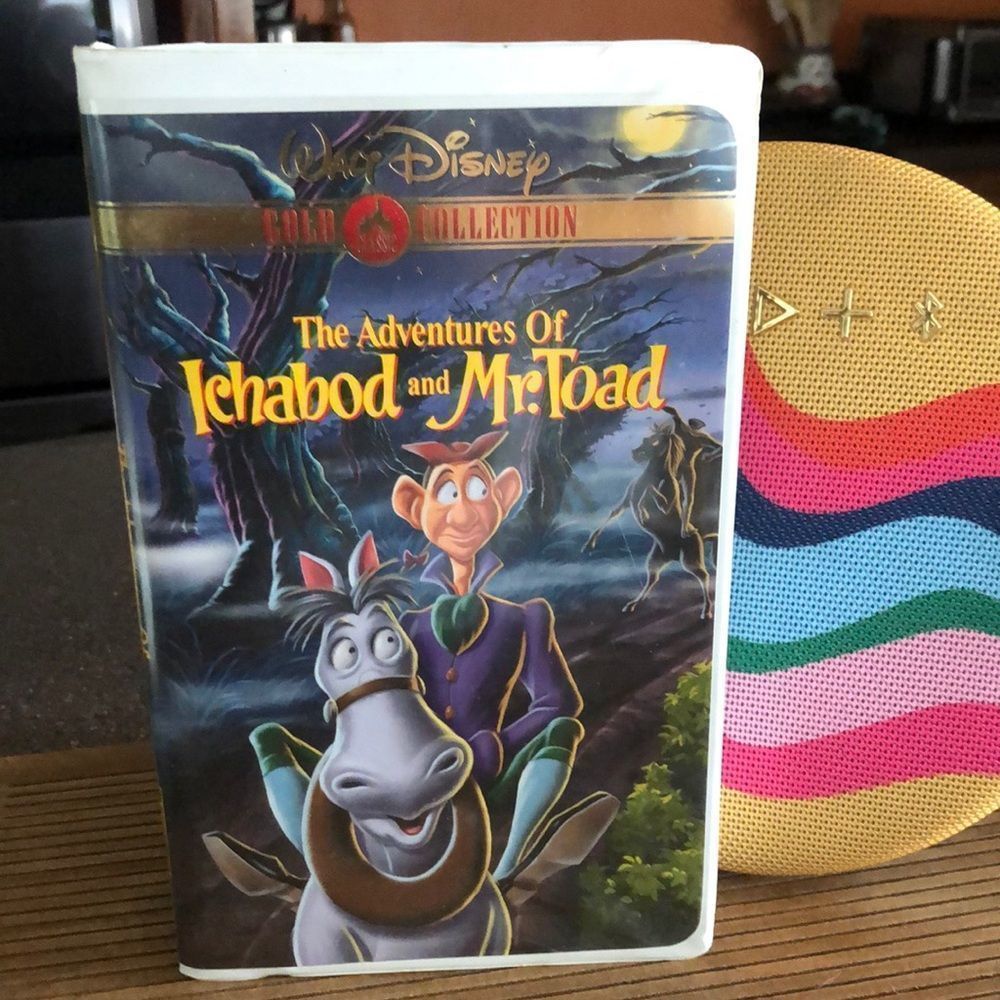 WALT DISNEY THE ADVENTURES OF ICHABOD AND MR. TOAD VHS